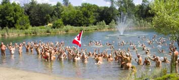 Beach at Bare Oaks Family Naturist Park