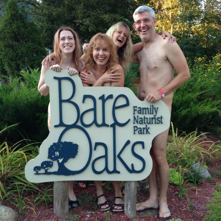 Nude stand-up comedy at Bare Oaks in 2013