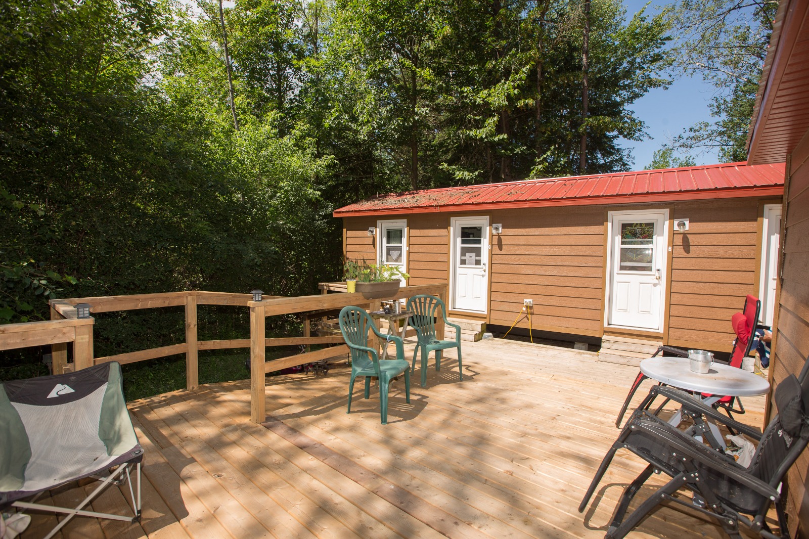 Staff accommodations - rooms exterior